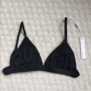 Myra Swim Black Adjustable Bikini Top